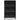 Bibliotecă, negru, 65,5x33x107,5 cm, lemn prelucrat