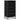 Suport pentru pantofi negru 48x38x97,5 cm Lemn prelucrat