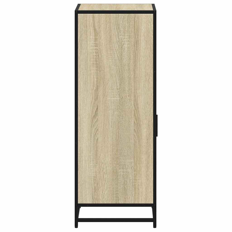 Dulap de baie din stejar Sonoma, 35x37,5x100 cm, lemn stratificat