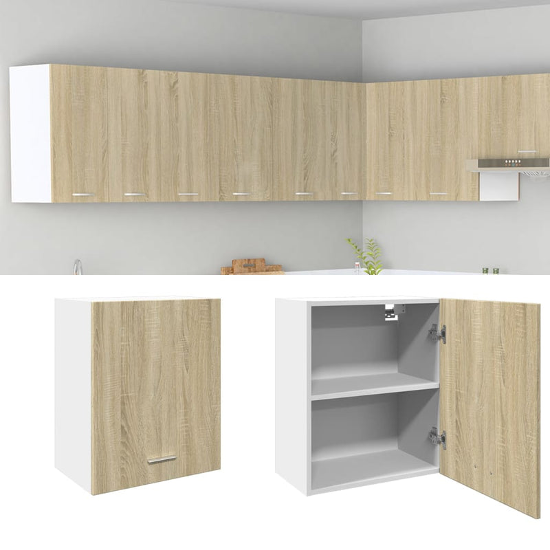 Dulap montat pe perete “Lyon” stejar sonoma 50x31x60 cm