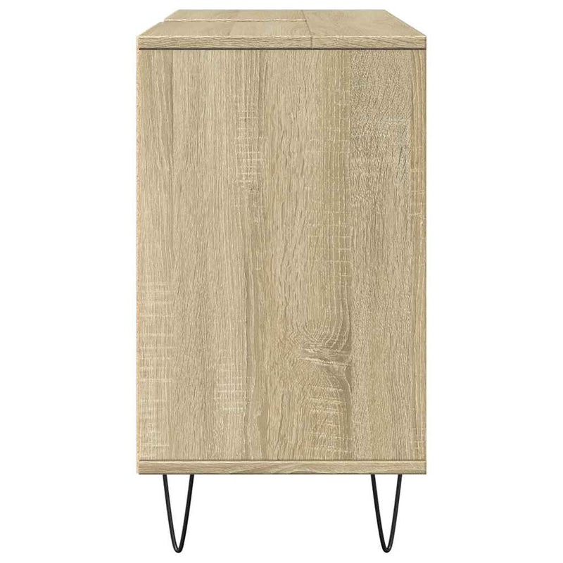 Dulap pentru baie, stejar sonoma, 80x33x60 cm, lemn compozit