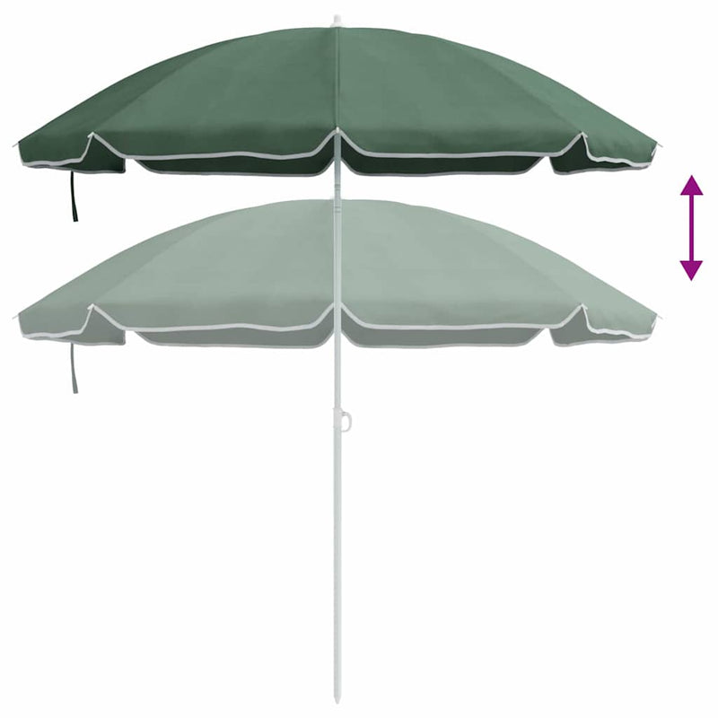 Parasol de Grădină Poliester 170T Verde