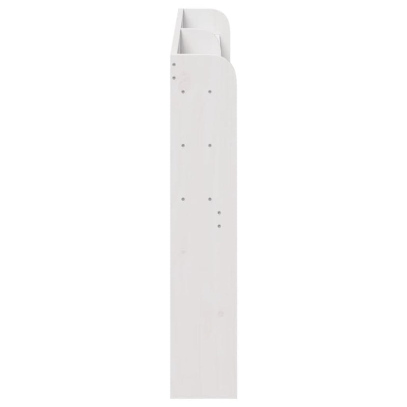 Tăblie de pat cu rafturi, 150 cm, lemn masiv de pin