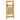 Set mobilier tip fluture Corona, pliabil 5 piese maro lemn pin