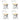 Set mobilier tip fluture Corona, pliabil 5 piese alb lemn pin