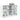 Dulap, alb, 102x37x75,5 cm, lemn prelucrat