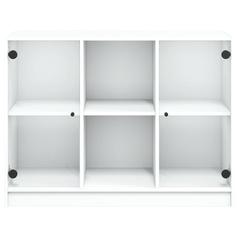 Dulap, alb, 102x37x75,5 cm, lemn prelucrat
