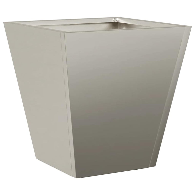 Jardiniere de grădină 2 buc 30x30x30 cm Oțel pentru intemperii