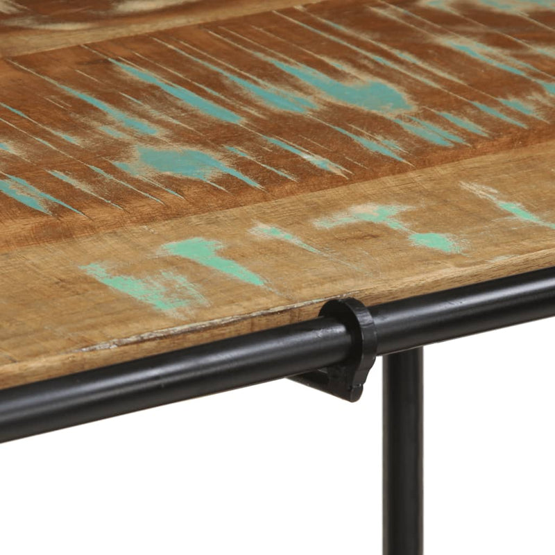 Masă consolă, 110x42x76 cm, lemn masiv reciclat