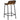 Scaune de bar 4 buc 46x35,5x80 cm lemn masiv recuperat