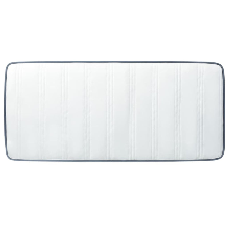 Saltea cu arcuri, 160x80x20 cm moale mediu, material textil