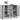 Dulap, gri sonoma, 92x35x76 cm, lemn prelucrat