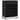 Pantofar, negru, 75x38x97,5 cm, lemn prelucrat/metal