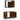 Set mobilier de baie, 2 piese, stejar fumuriu, lemn prelucrat