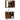 Set mobilier de baie, 2 piese, stejar fumuriu, lemn prelucrat