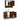 Set mobilier de baie, 2 piese, stejar fumuriu, lemn prelucrat
