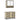 Set mobilier de baie, 2 piese, stejar sonoma, lemn prelucrat