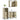 Set mobilier de baie, 3 piese, stejar sonoma, lemn prelucrat