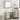 Set mobilier de baie, 3 piese, stejar sonoma, lemn prelucrat