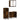 Set mobilier de baie, 3 piese, stejar fumuriu, lemn prelucrat