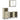 Set mobilier de baie, 3 piese, stejar sonoma, lemn prelucrat
