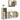 Set mobilier de baie, 3 piese, stejar sonoma, lemn prelucrat