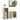 Set mobilier de baie, 3 piese, stejar sonoma, lemn prelucrat