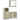 Set mobilier de baie, 3 piese, stejar sonoma, lemn prelucrat