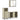 Set mobilier de baie, 3 piese, stejar sonoma, lemn prelucrat