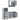 Set mobilier de baie, 3 piese, gri sonoma, lemn prelucrat