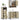Set mobilier de baie, 3 piese, stejar sonoma, lemn prelucrat