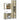 Set mobilier de baie, 3 piese, stejar sonoma, lemn prelucrat