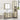 Set mobilier de baie, 3 piese, stejar sonoma, lemn prelucrat