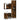 Set mobilier de baie, 3 piese, stejar fumuriu, lemn prelucrat
