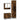 Set mobilier de baie, 3 piese, stejar fumuriu, lemn prelucrat