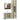 Set mobilier de baie, 3 piese, stejar sonoma, lemn prelucrat