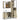 Set mobilier de baie, 3 piese, stejar sonoma, lemn prelucrat