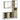 Set mobilier de baie, 3 piese, stejar sonoma, lemn prelucrat