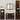 Set de mobilier de baie 4 piese Lemn prelucrat de stejar afumat