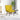 Scaun de relaxare galben 64x74x84 cm catifea