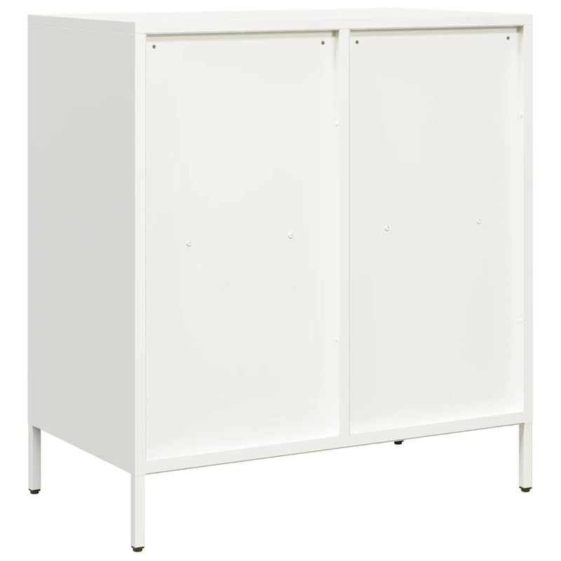 Dulap, alb, 68x39x73,5 cm, oțel laminat la rece