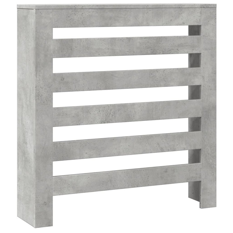 Capac pentru radiator Gri Beton 78 x 20 x 82 cm Lemn prelucrat