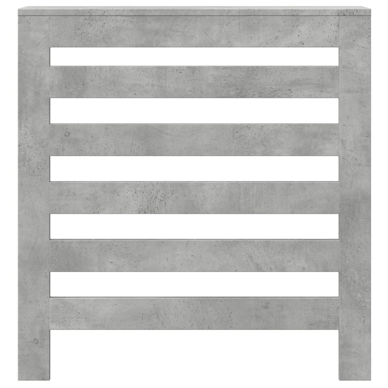 Capac pentru radiator Gri Beton 78 x 20 x 82 cm Lemn prelucrat