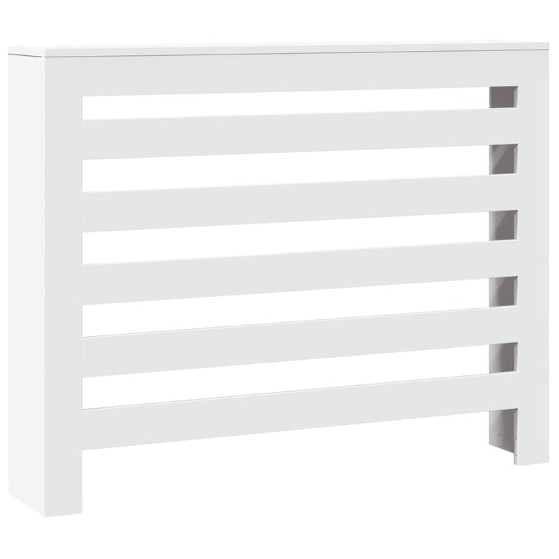 Capac pentru radiator Alb 104 x 20 x 82 cm Lemn prelucrat