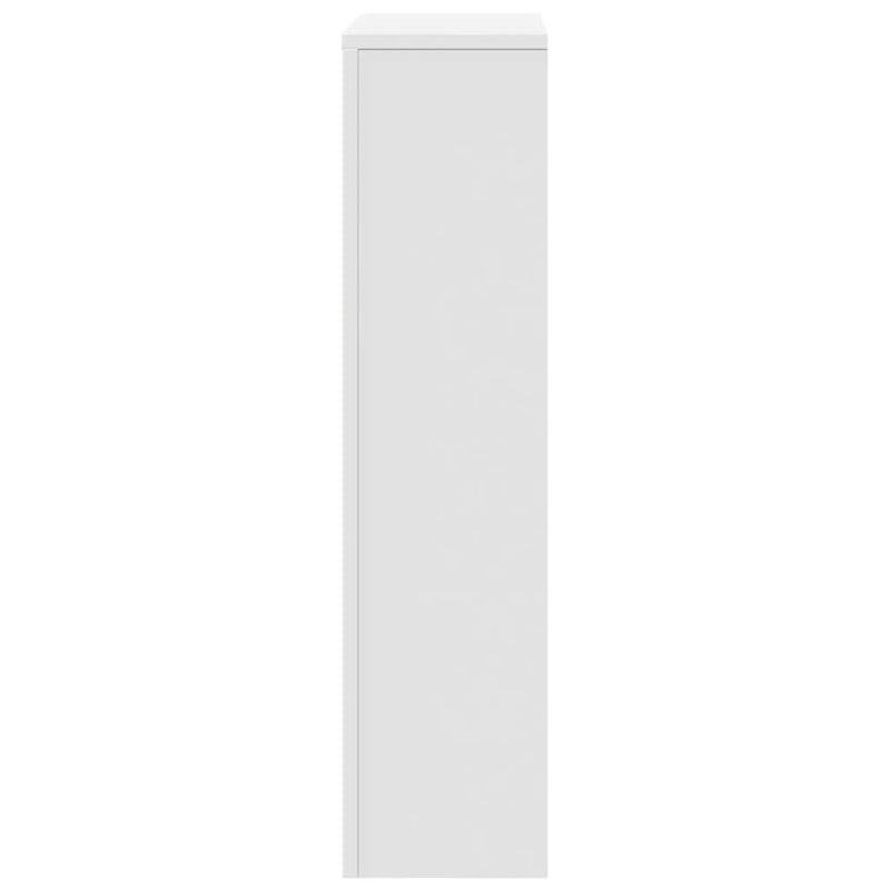 Capac pentru radiator Alb 104 x 20 x 82 cm Lemn prelucrat
