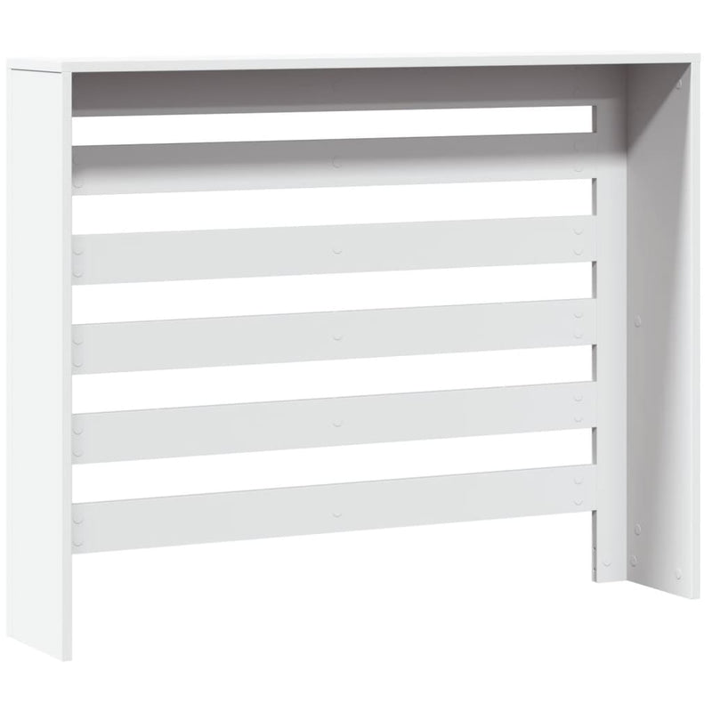 Capac pentru radiator Alb 104 x 20 x 82 cm Lemn prelucrat