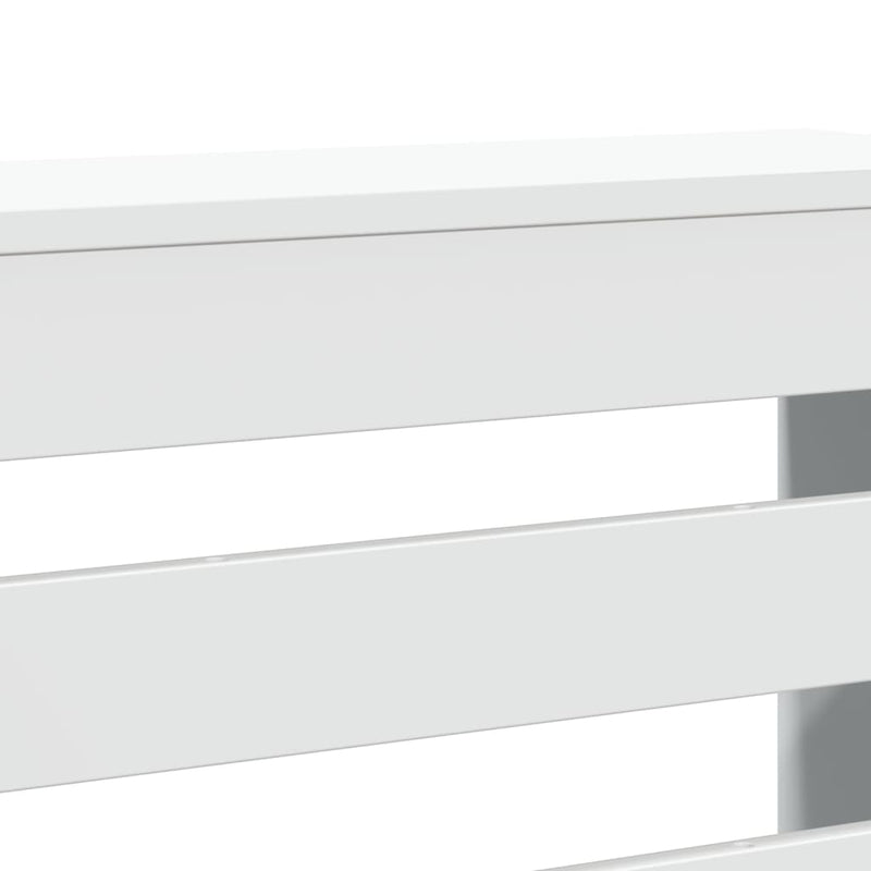 Capac pentru radiator Alb 104 x 20 x 82 cm Lemn prelucrat