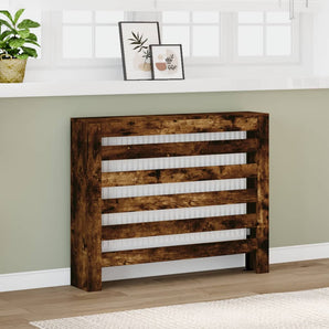 Capac pentru radiator Stejar fumuriu 104 x 20 x 82 cm