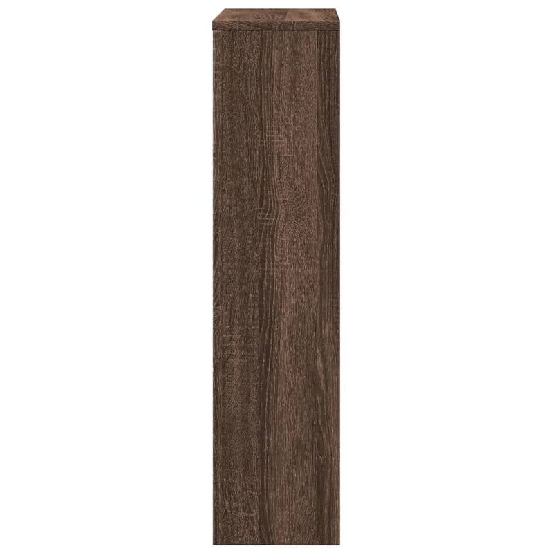 Capac pentru radiator Stejar maro 104 x 20 x 82 cm