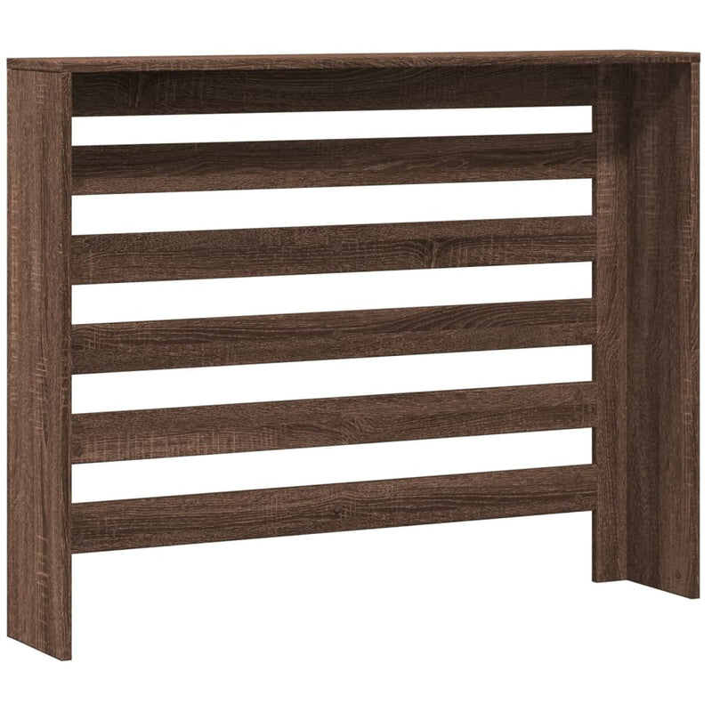 Capac pentru radiator Stejar maro 104 x 20 x 82 cm